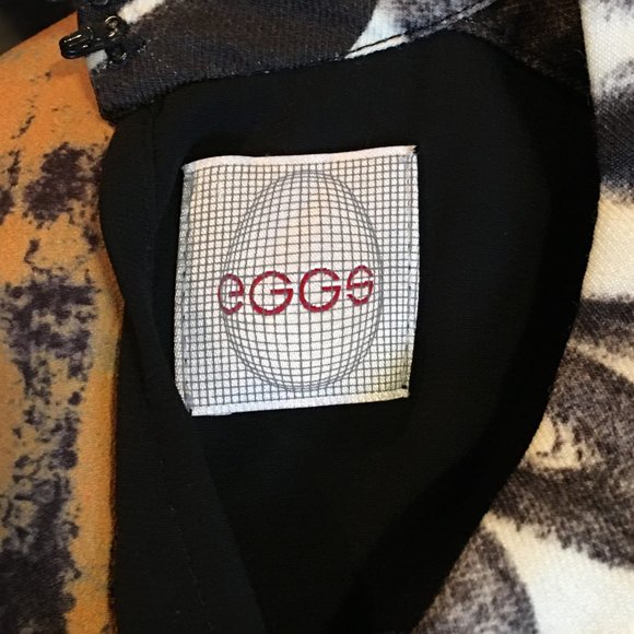 EGGS Italian Designer Dress - Size 42 - Picture 6 of 6